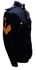 British Army Royal Signals No1 Dress Jacket Blues Staff Sergeant Chevrons & Collar Badges 182/112cm
