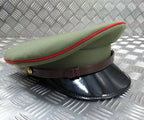 Ugandan Army Officers Peaked Cap 2nd Lt to Captain Ceremonial Parade Dress Hat Light Green 52cm - NEW
