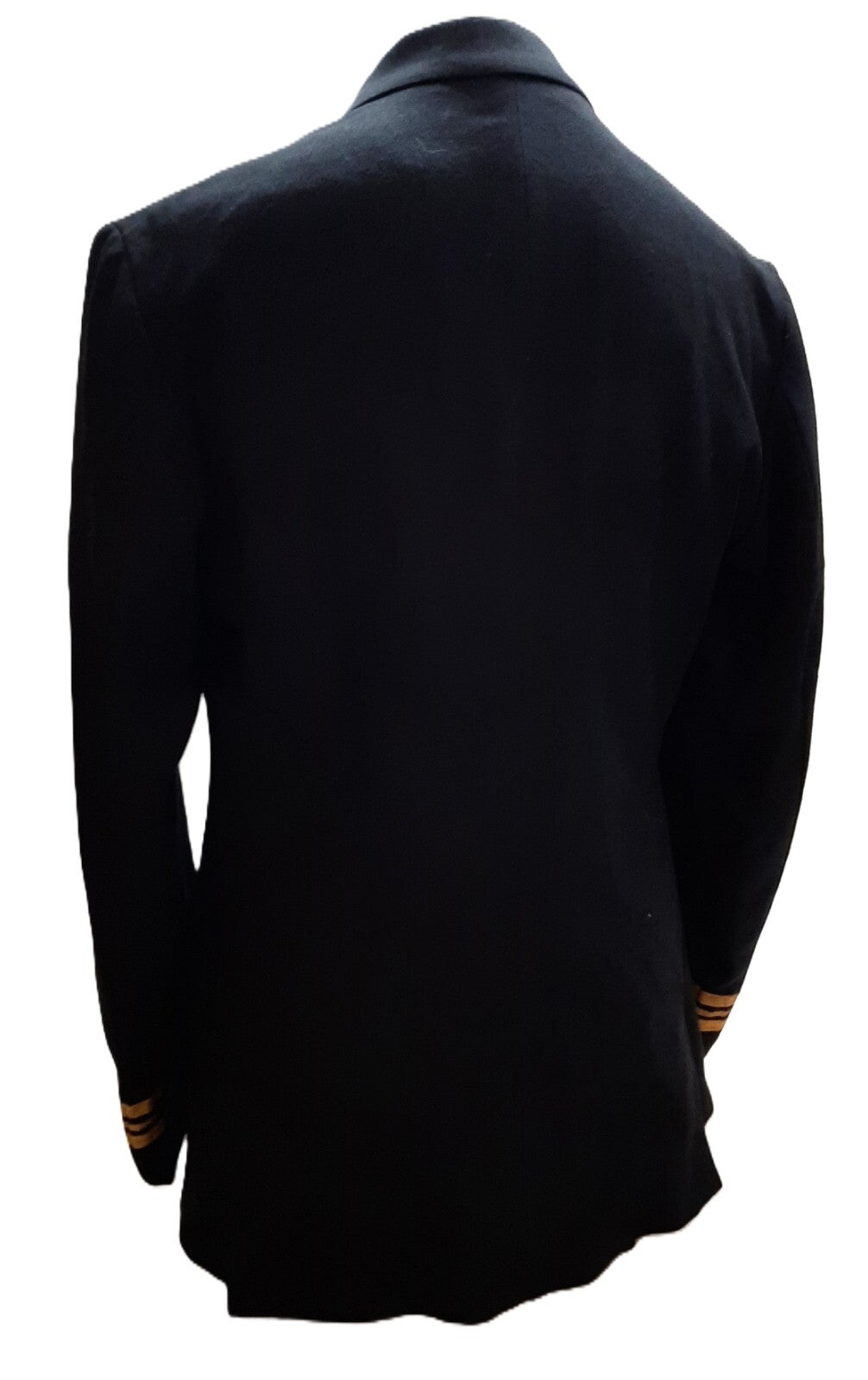 Royal Navy No1 Officers Dress Jacket Lieutenant Commander Rank Curls & Medal Bar British Naval 42in Chest