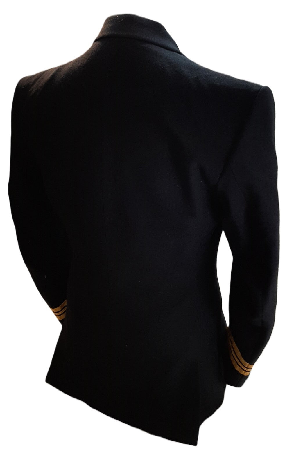 Royal Navy No1C Dress Jacket Lieutenant Commander Cuff Curls Diagonal Serge British Naval 96cm Regular