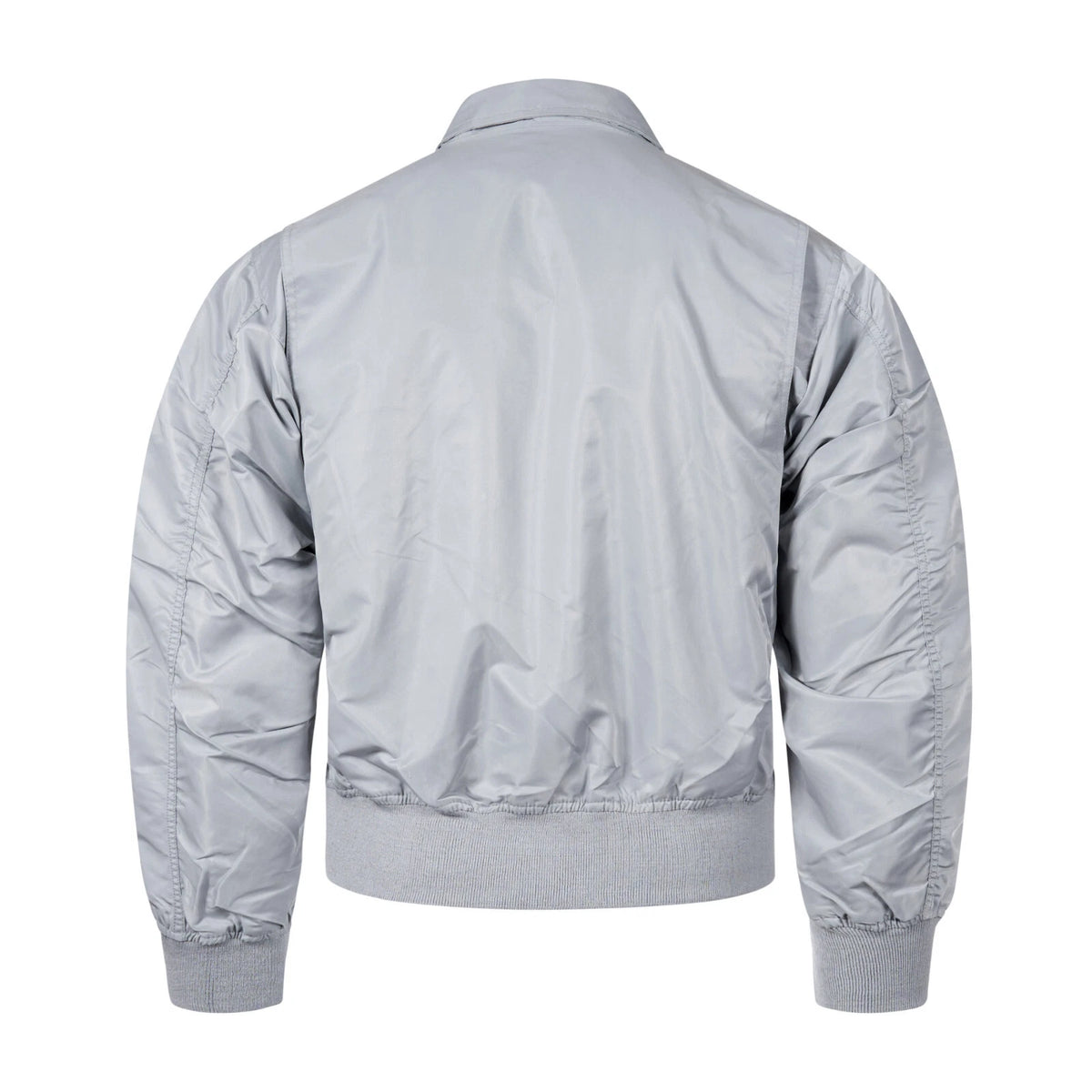 Pilot Jacket MA2 US Military Style CWU Bomber Type Silver Grey