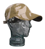 Baseball Cap Army Style 100% Cotton Assorted Military Colours and Camo Patterns