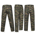 Tiger Camouflage Military Style Combat / Cargo Trousers Size 28" - NEW