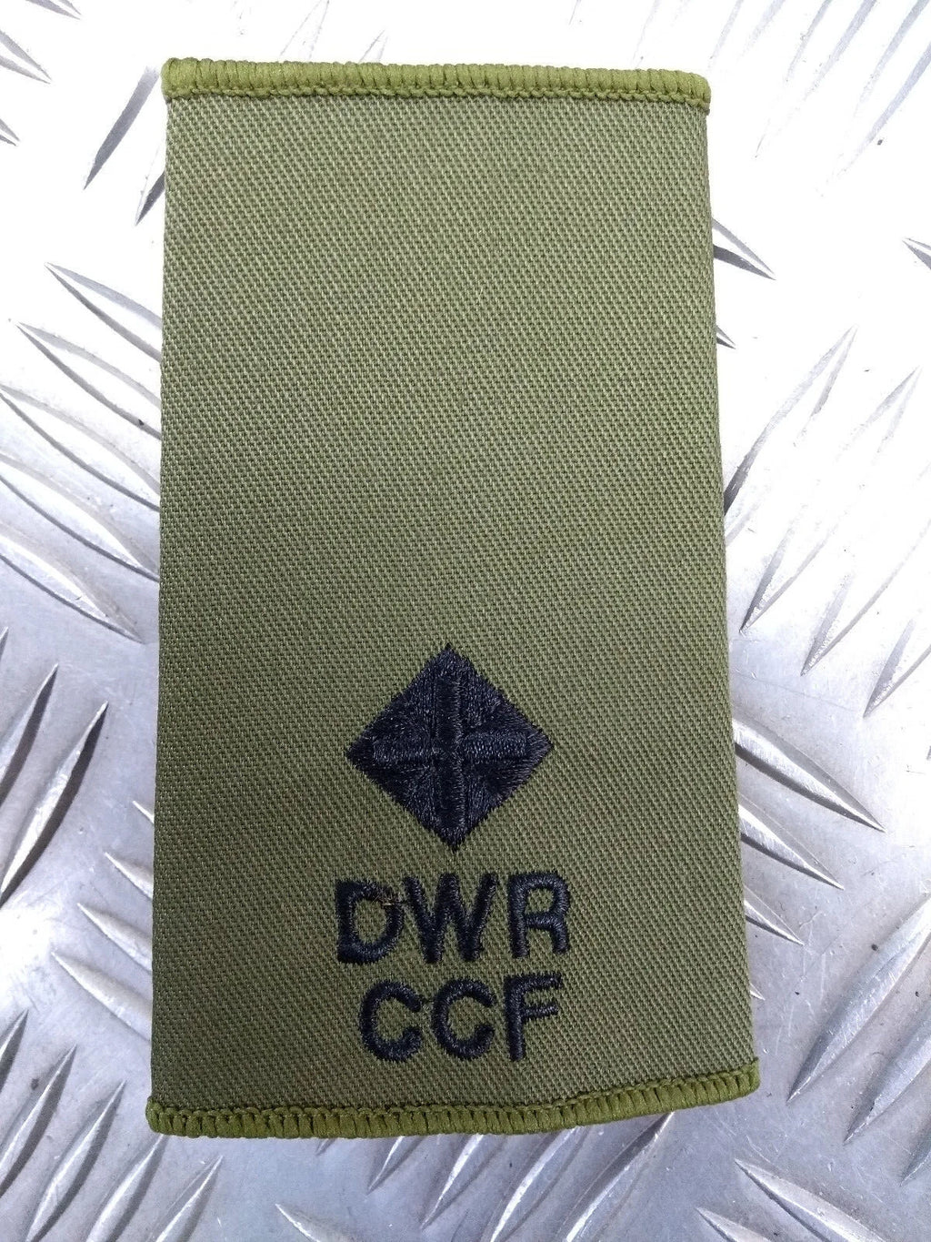 Duke of Wellington's Regiment DWR CCF OD Green Rank Slides British Army