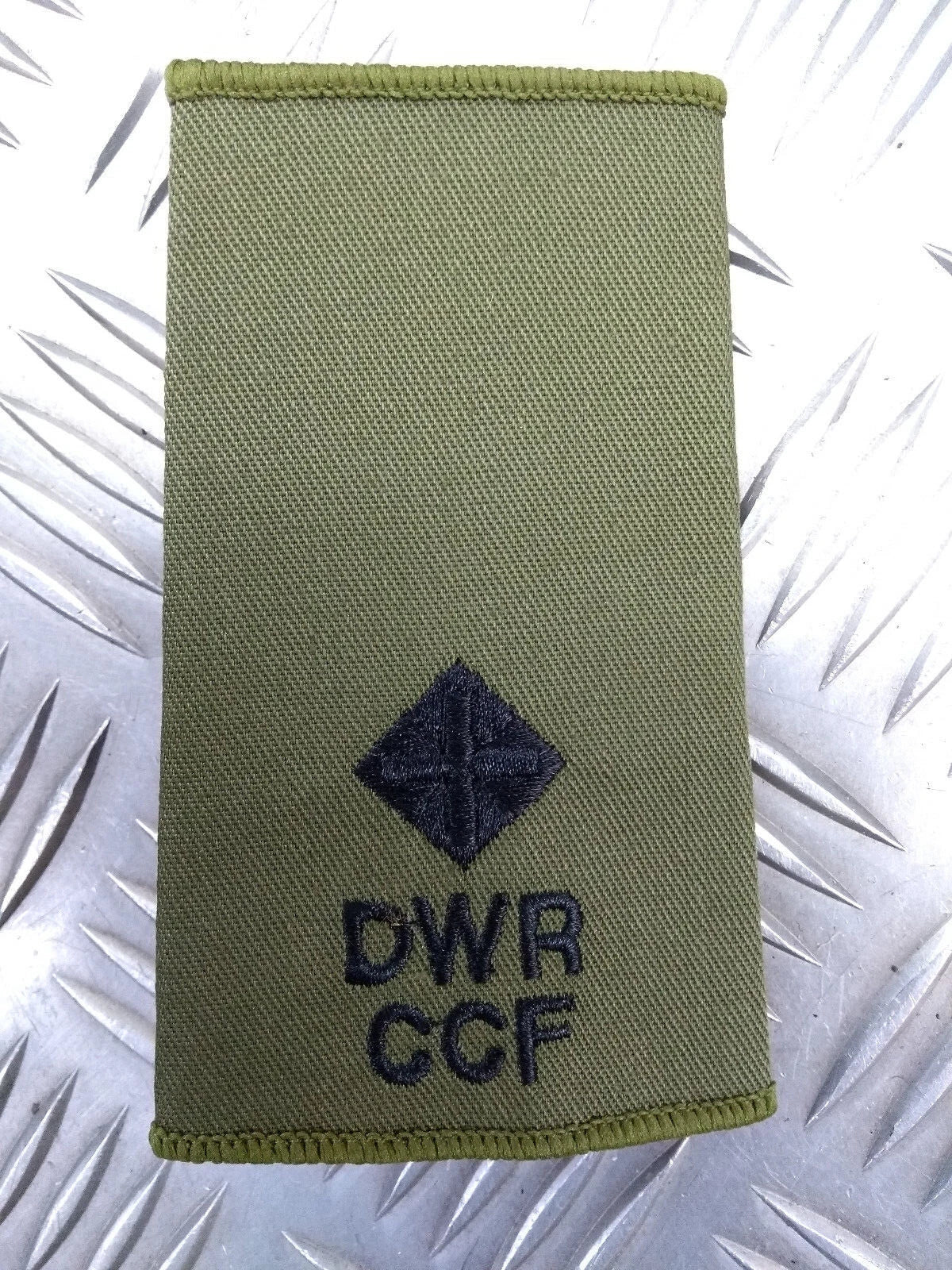 Duke of Wellington's Regiment DWR CCF OD Green Rank Slides British Army