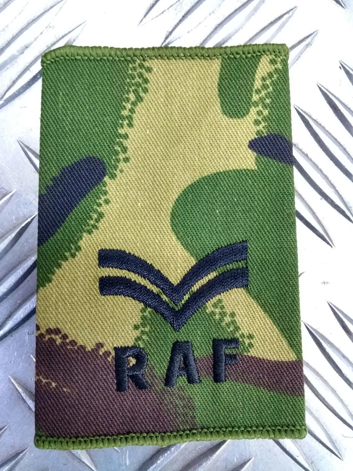 RAF Royal Air Force Slide Woodland Camo for Epaulettes and Front Tab Slider Assorted Types