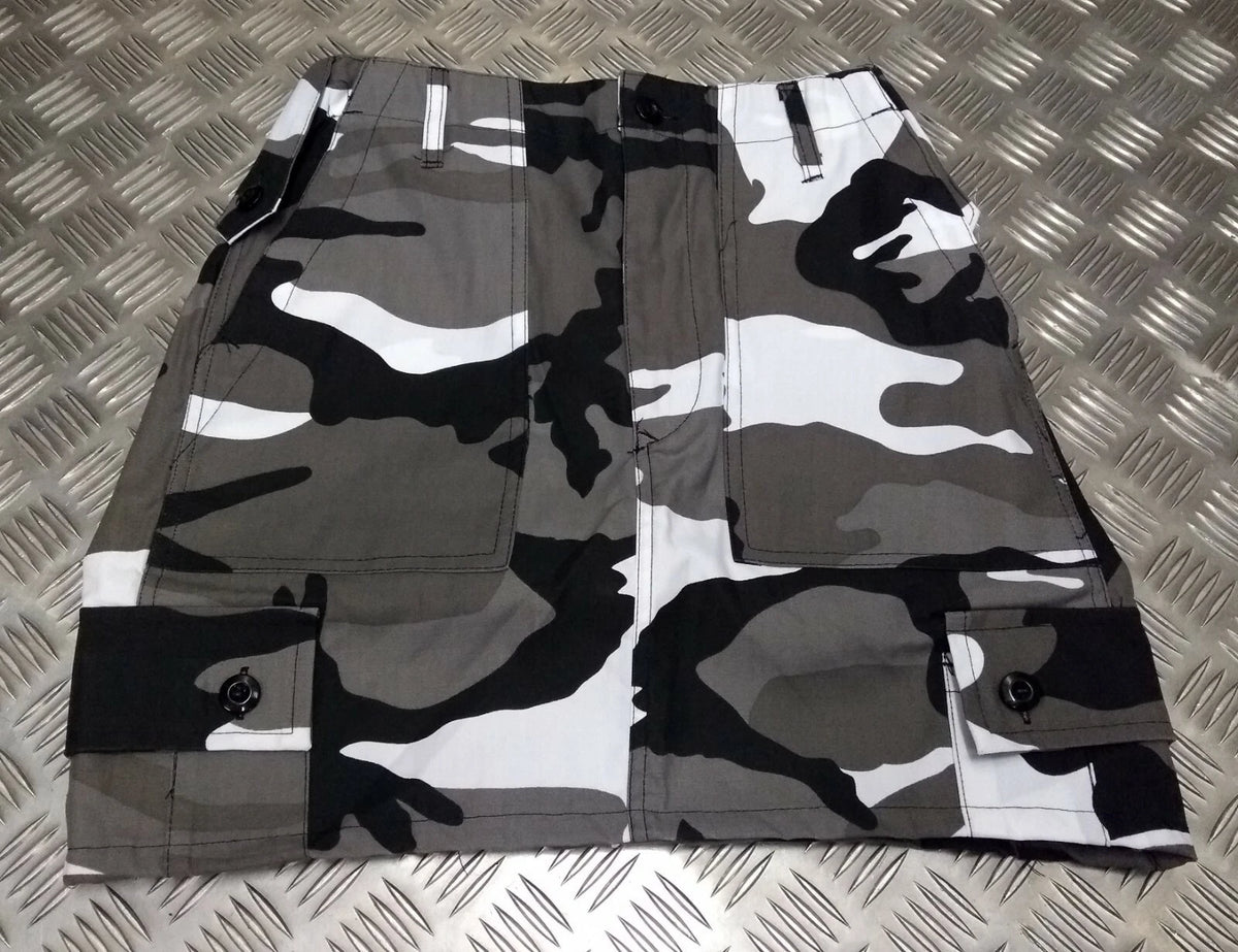 Army Style Combat Cargo Skirts Camo/Multicam