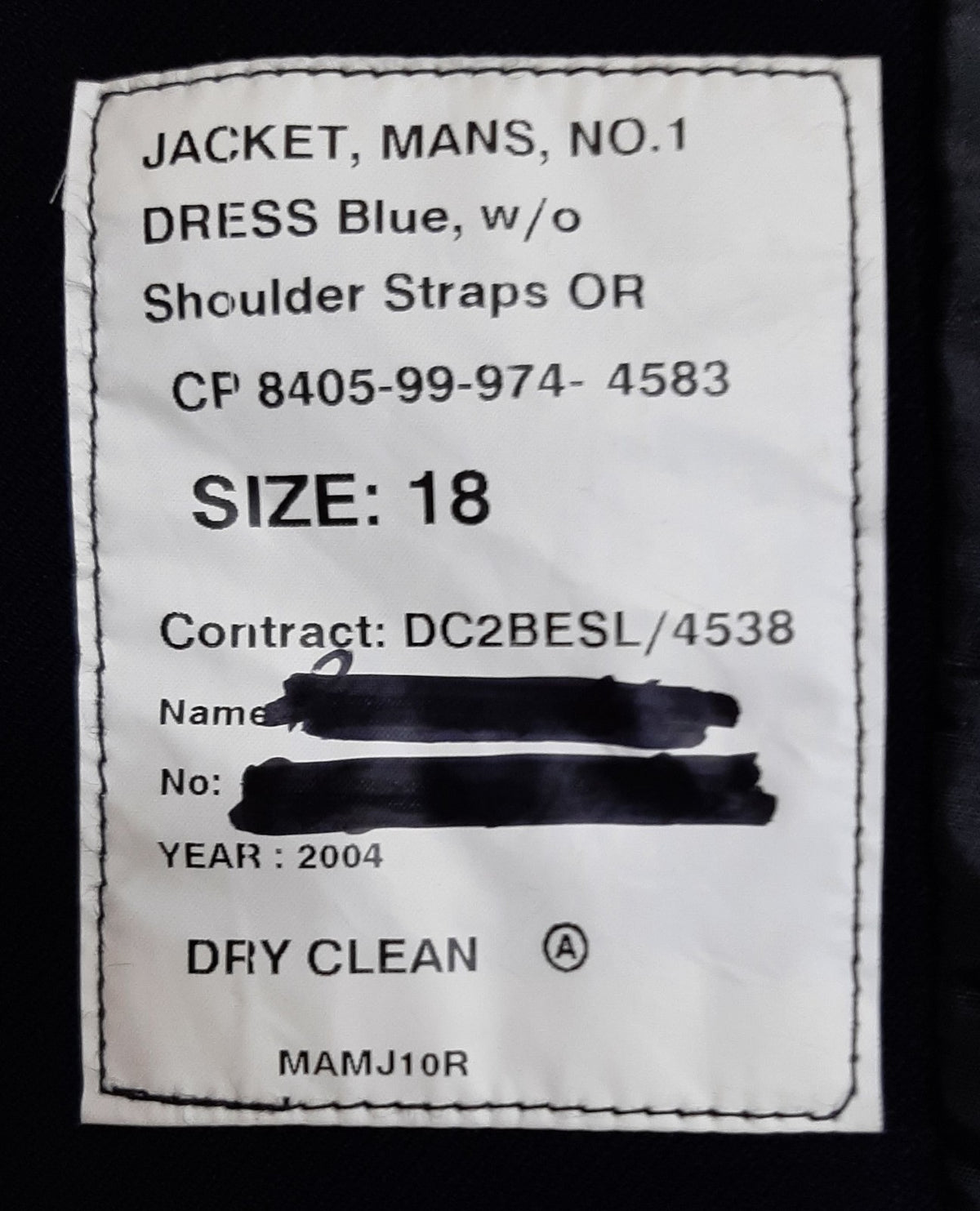 British Army Royals No1 Dress Jacket Blues Tunic Corporal PTI Other Ranks Old Pattern 40in Chest