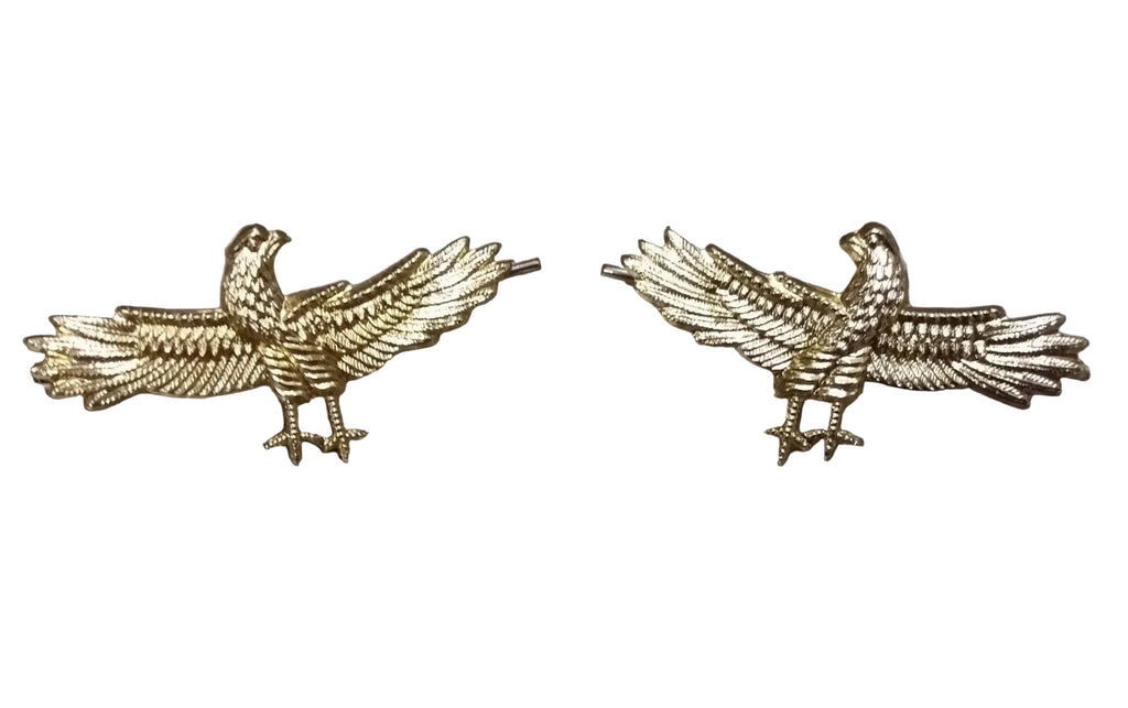 Air Force Badges Eagle Wingspan for Collars Lapels or Shoulder