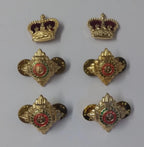 British Army No1 & No2 Officers Dress Assorted Pips & Crowns for Shoulder Epaulettes
