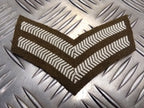 FAD Chevron Patch British Army No2 Arm Badge 1 to 3 Bar Chevrons Available