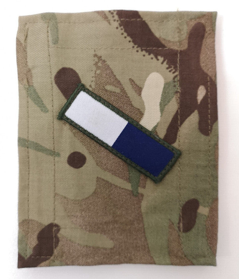 British Army TRF Patches on MTP Blanking Panels Various - Used