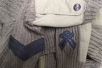 Green Crew Neck Pullover Commando Jumper with Sewn Badges British Army Issued