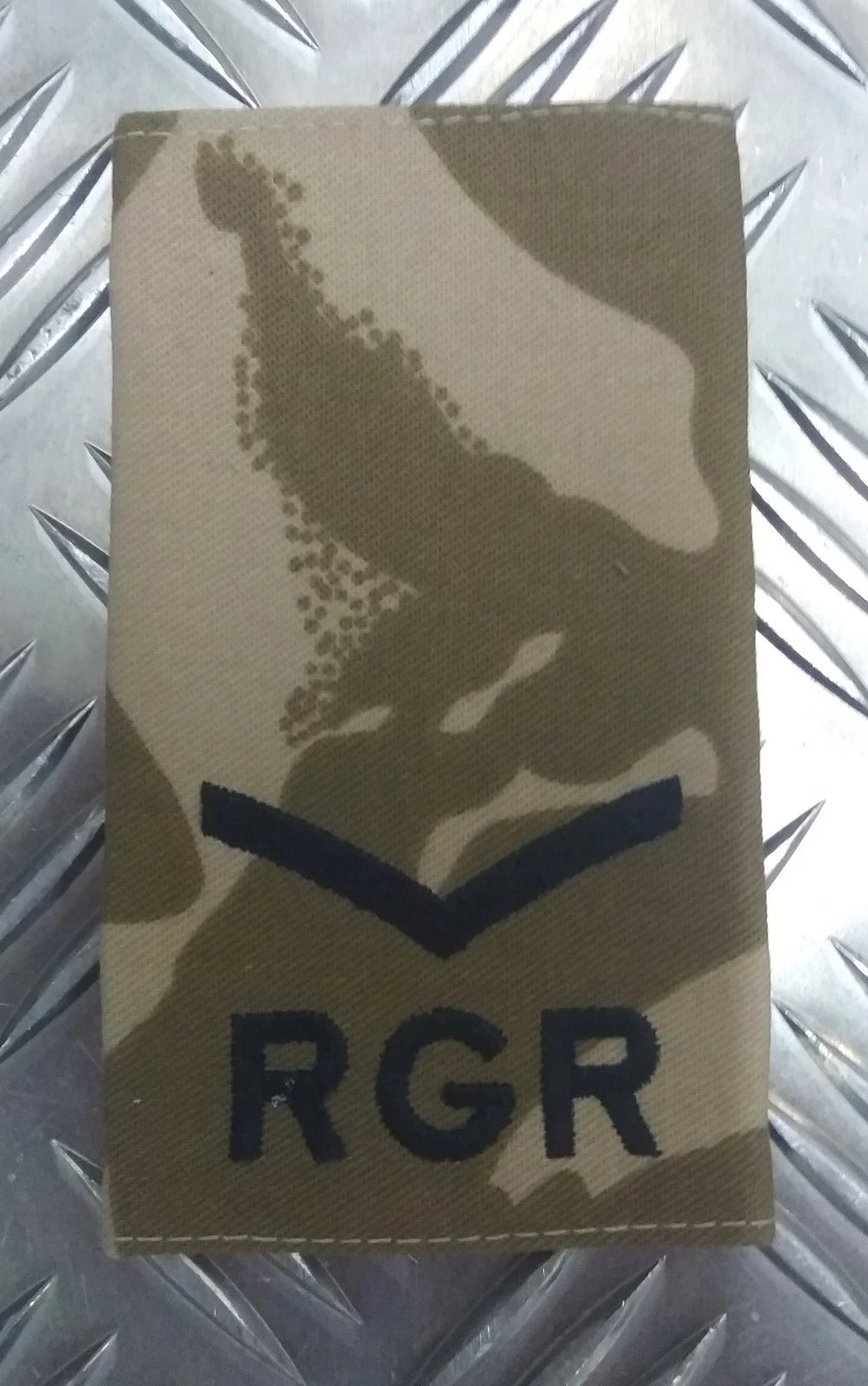 British Army Royal Gurkha Rifles Regiment DDP Desert Rank Slide Various