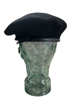 St John Beret Black British Made Wool Beret With Cadet Badge Assorted Sizes