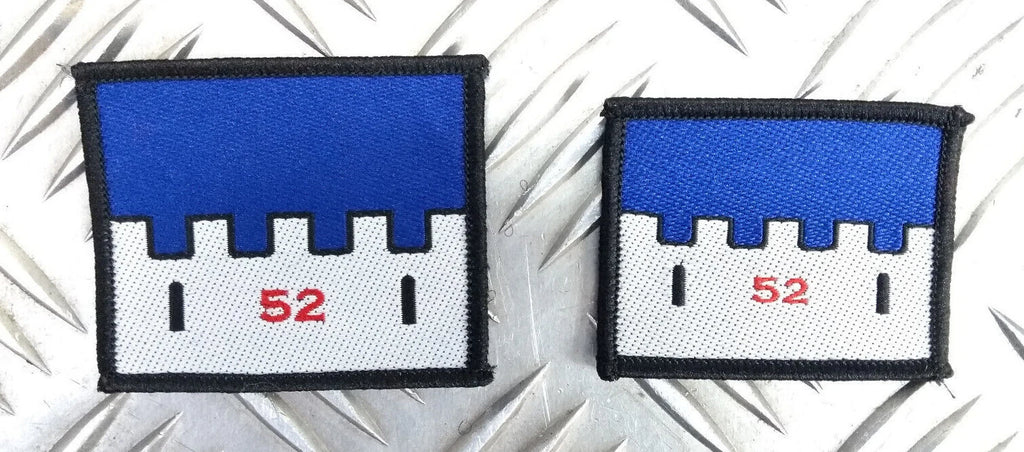 British Army 52nd Infantry Brigade TRF Patch Badges