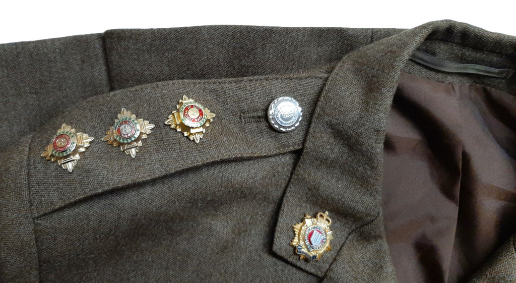RLC Royal Logistic Corps No2 Dress Jacket FAD with Some Badges & Lanyard 182/108/92cm