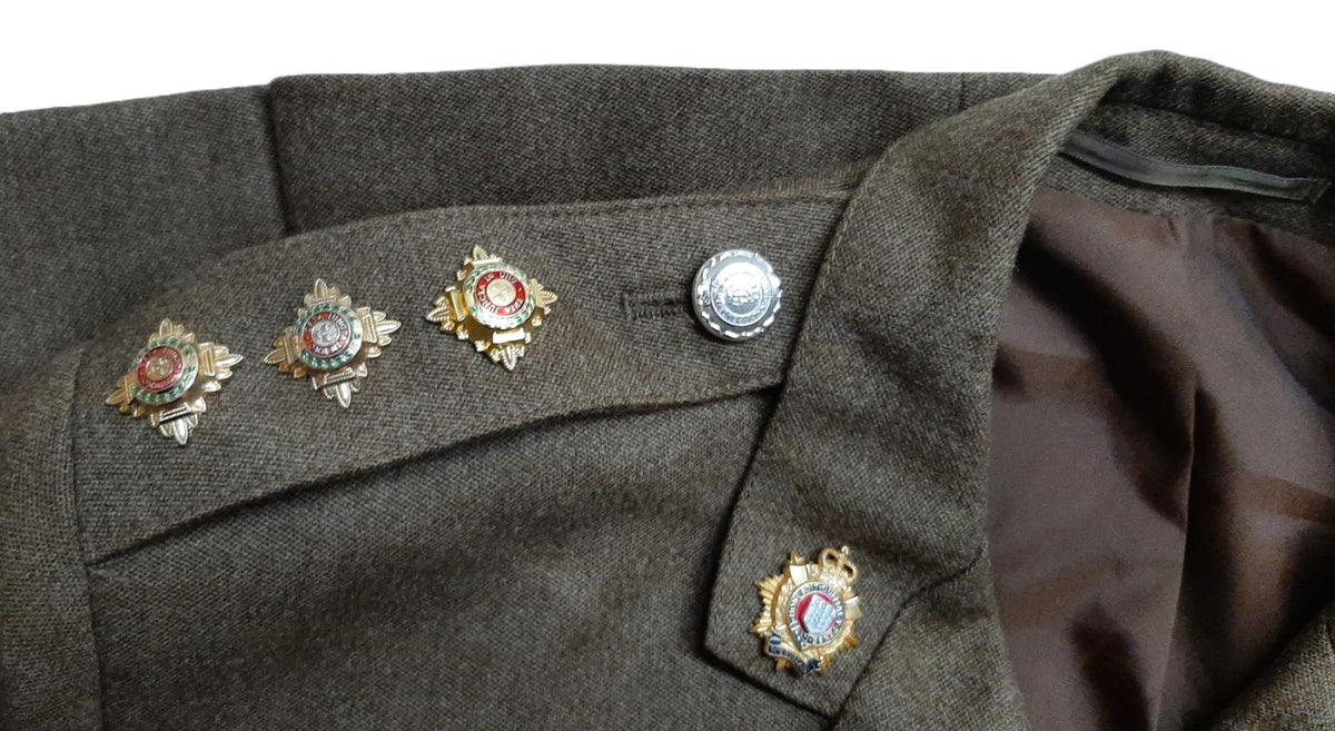 RLC Royal Logistic Corps No2 Dress Jacket FAD with Some Badges & Lanyard 182/108/92cm