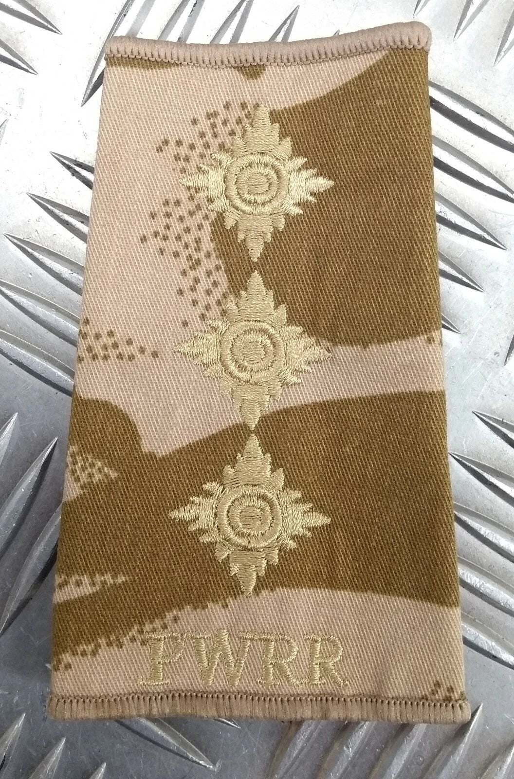 Genuine British Army PWRR Princess of Wales' Royal Regiment Rank Slide Assorted