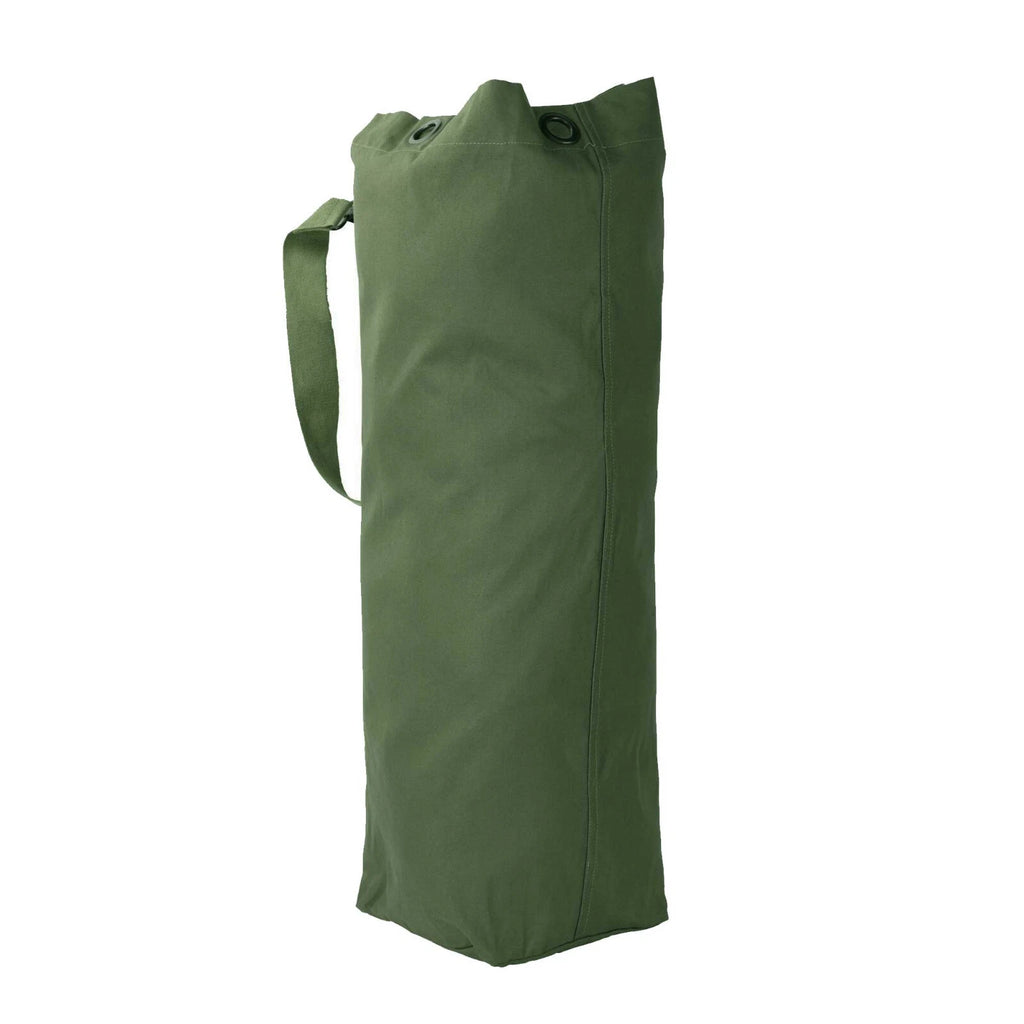 Army KitBag British Military Style Canvas Kit Bag Green