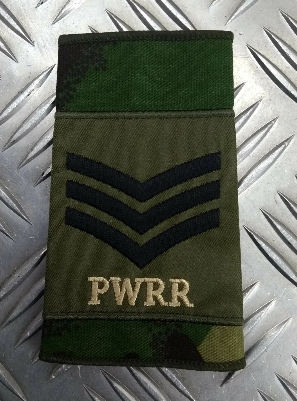 Genuine British Army PWRR Princess of Wales' Royal Regiment Rank Slide Assorted
