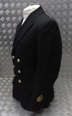 Royal Navy Warrant Officer Jacket 6 Gold Button Double Breasted Class 1 & 3 British Naval 41in Chest