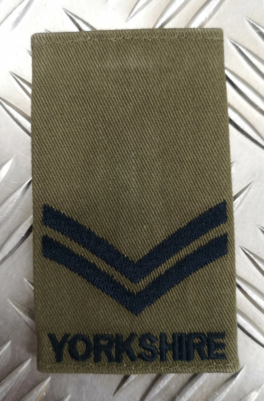Yorkshire Rank Slide Olive Drab Green Various Ranks Available
