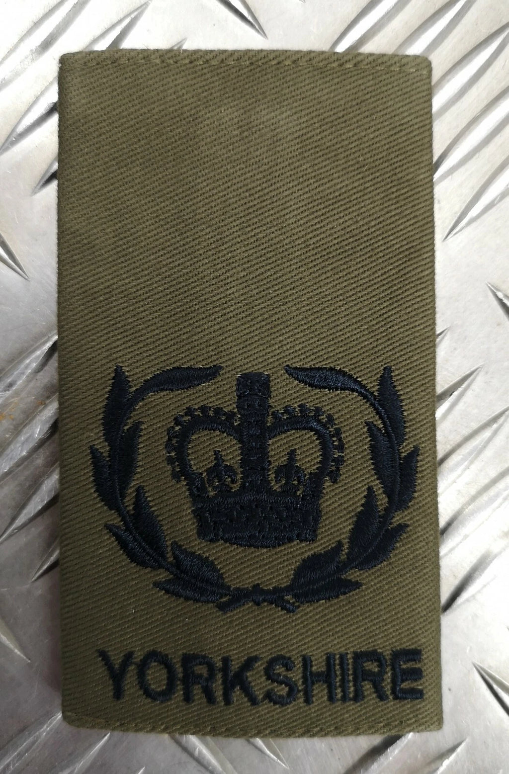 Yorkshire Rank Slide Olive Drab Green Various Ranks Available