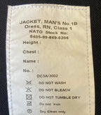 RN No1 Jacket British Royal Navy Uniform Dress Warrant Officer Class 1