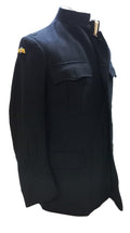 British Army No1 Dress Jacket Blues 100% Wool No Buttons Parachute Wings Arm Badge Other Ranks 42in Chest E306