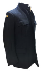 British Army No1 Dress Jacket Blues 100% Wool No Buttons Parachute Wings Arm Badge Other Ranks 42in Chest E306