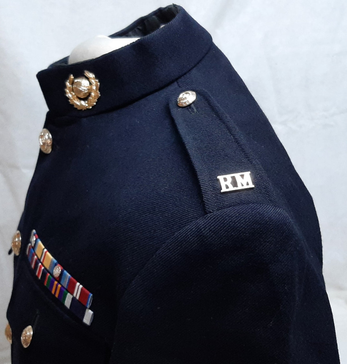 Royal Marines RM No1 Dress Jacket Colour Sergeant with Parachutist Skills Badge Complete 176/108cm