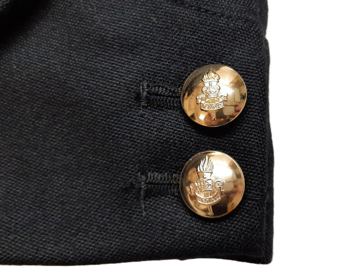 British Army No1 Dress Jacket Blues Female 2nd Lieutenant ETS Buttons Collar Badges & Shoulder Boards Unissued 38in