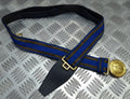 RAF Royal Air Force Officers Ceremonial Belt Per Ardua Ad Astra Buckle No Slings 32"-36" GST839