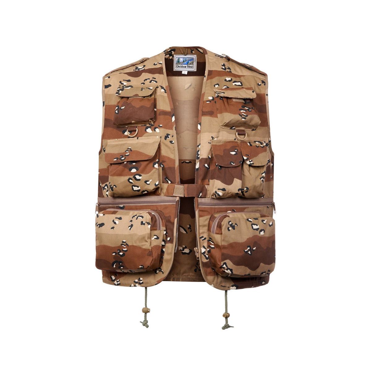 Tactical Military Vest Action Gilet Multi Pocket Waistcoat Assorted Colours