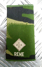 British Forces Assorted Regiments Rank Slide Various Camo Colours