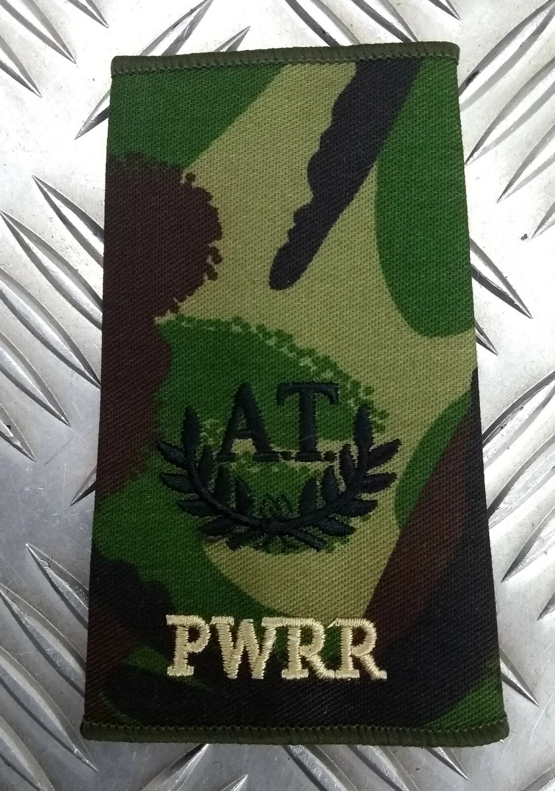 Genuine British Army PWRR Princess of Wales' Royal Regiment Rank Slide Assorted