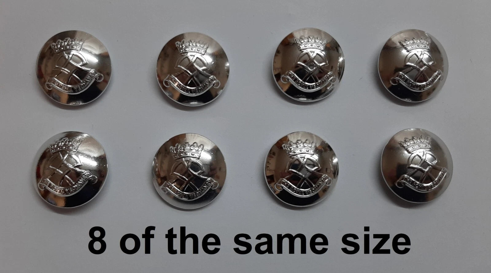 FAD No2 Button Set British Army for Service Dress Jackets and Old Pattern Tunics Assorted