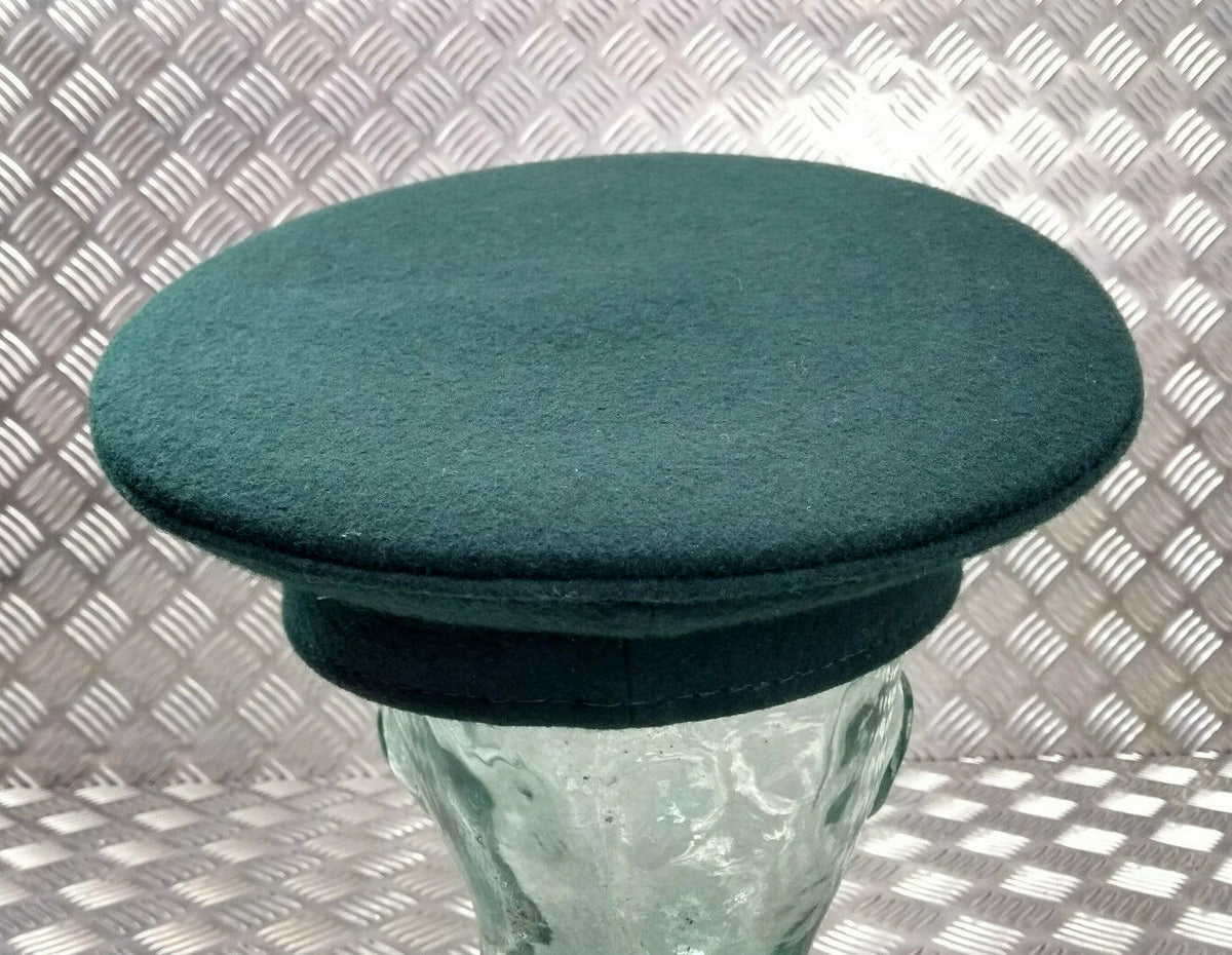 Trinidad & Tobago Officers Peaked Cap Dress Parade Hat Dark Green British Made 56cm - NEW