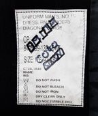 Royal Navy No1C Dress Jacket Diagonal Serge Lieutenant Cuff Curls Not All Buttons British Naval 92cm Regular