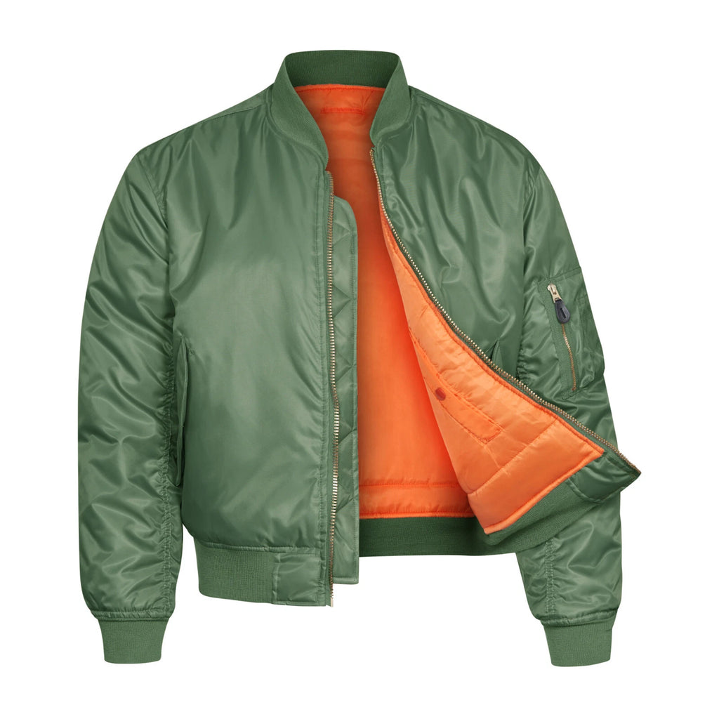 MA1 Bomber Jacket Green US Military Style Pilots Jacket Assorted Sizes