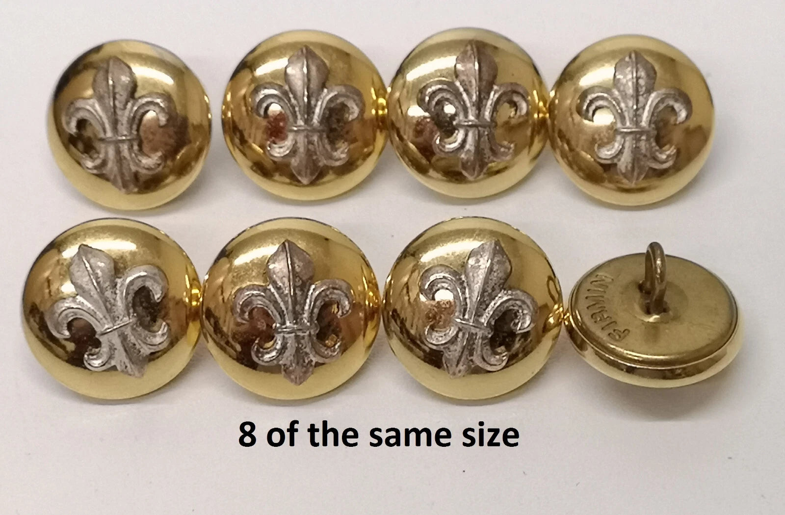 FAD No2 Button Set British Army for Service Dress Jackets and Old Pattern Tunics Assorted