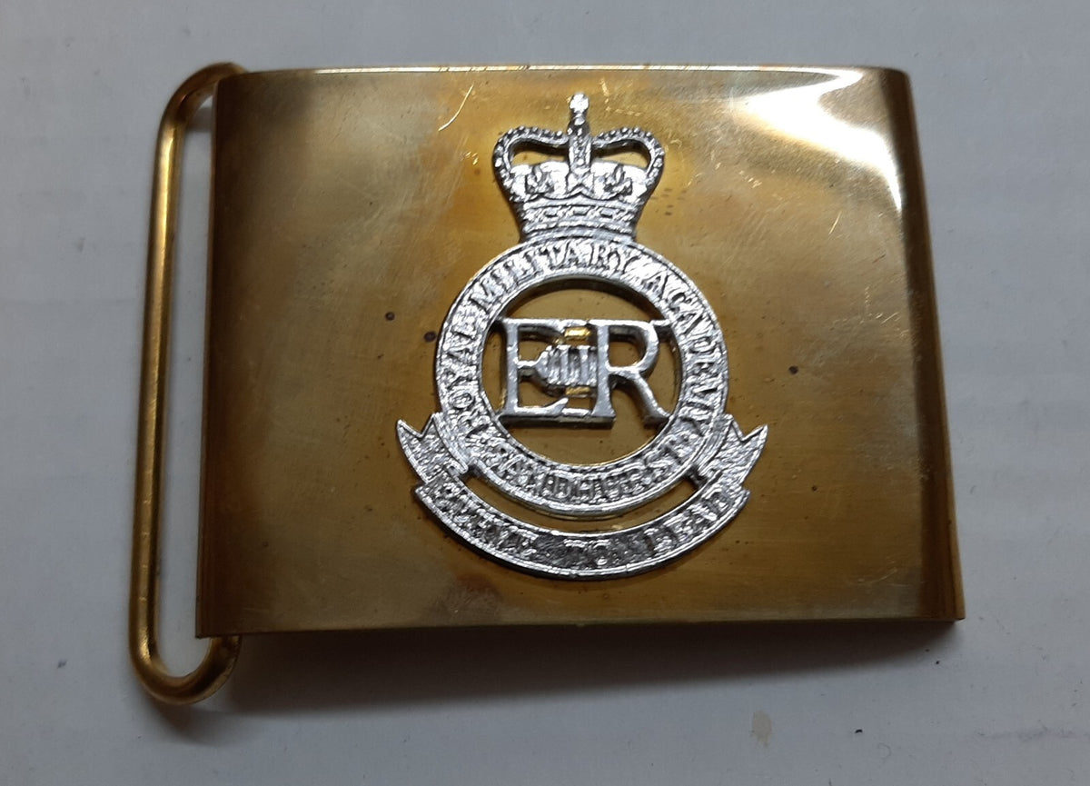 RMAS Sandhurst Regiment Belt Buckle Plate British Army Uniform Waist Belt Insignia Made in England