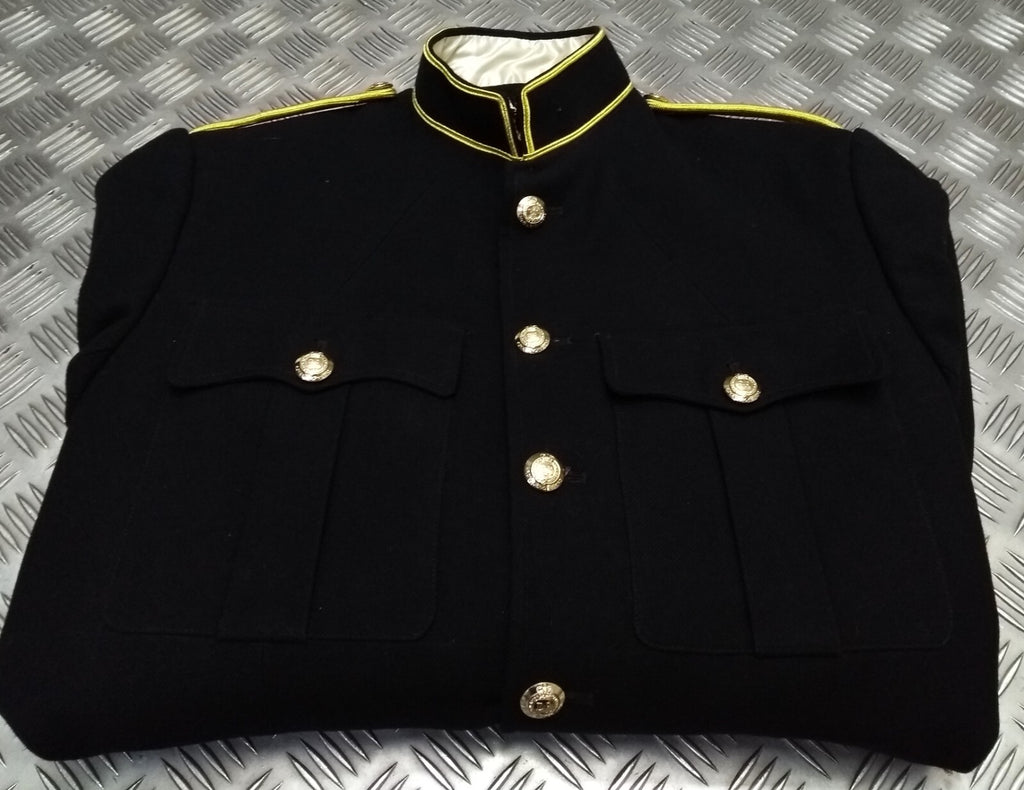 British Army No1 Dress Jacket RSME QM Department Bandsman RE Buttons & Gold Detail