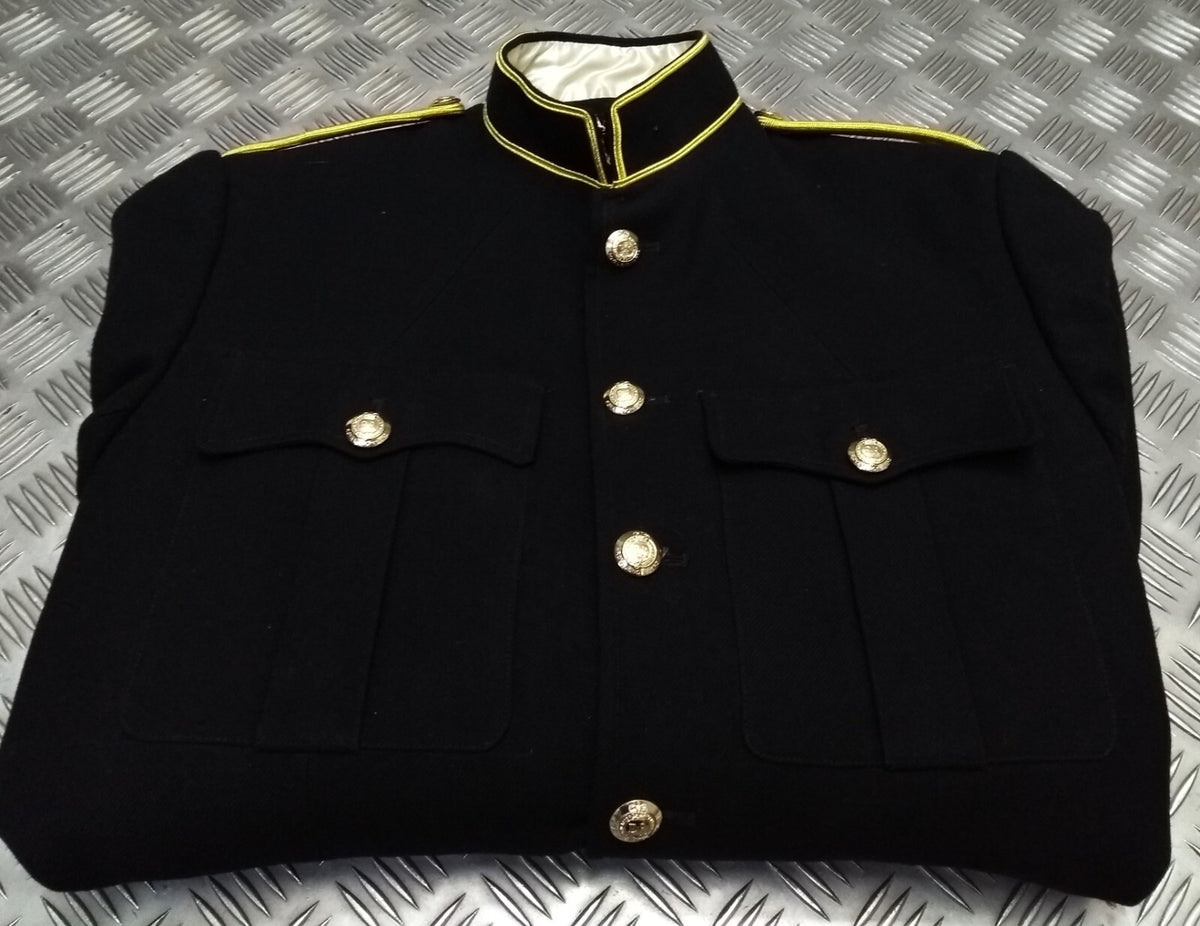 British Army No1 Dress Jacket RSME QM Department Bandsman RE Buttons & Gold Detail