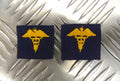 US NAVY NAVAL / Coastguard Style Collar Device Patches Assorted Insignia USN