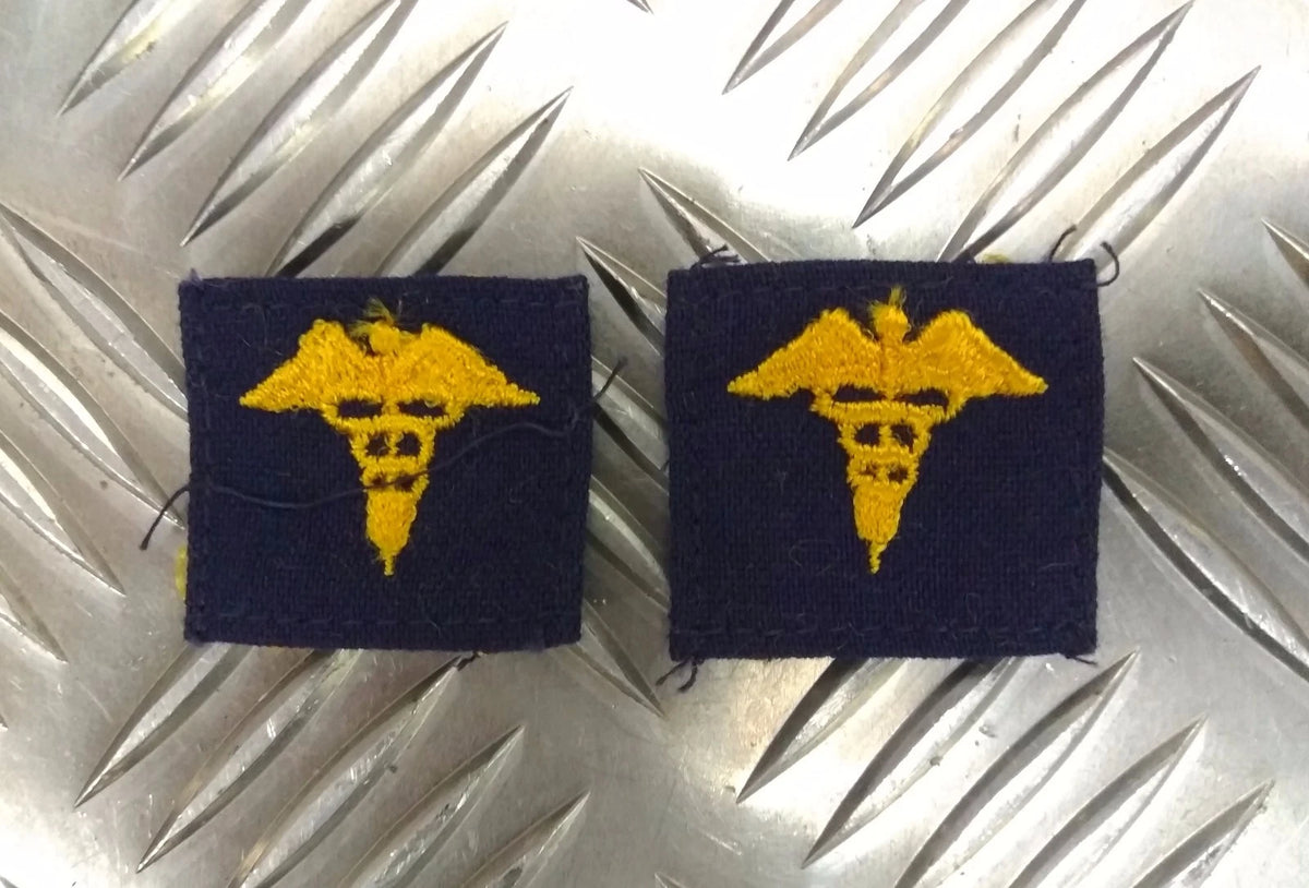 US NAVY NAVAL / Coastguard Style Collar Device Patches Assorted Insignia USN