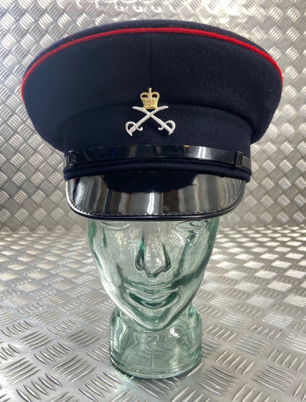 APTC Army Physical Training Corps No1 Dress Peaked Cap Hat Complete with Badge Size 57cm