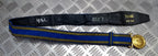 RAF Royal Air Force Officers Ceremonial Belt Per Ardua Ad Astra Buckle No Slings 30"-34"