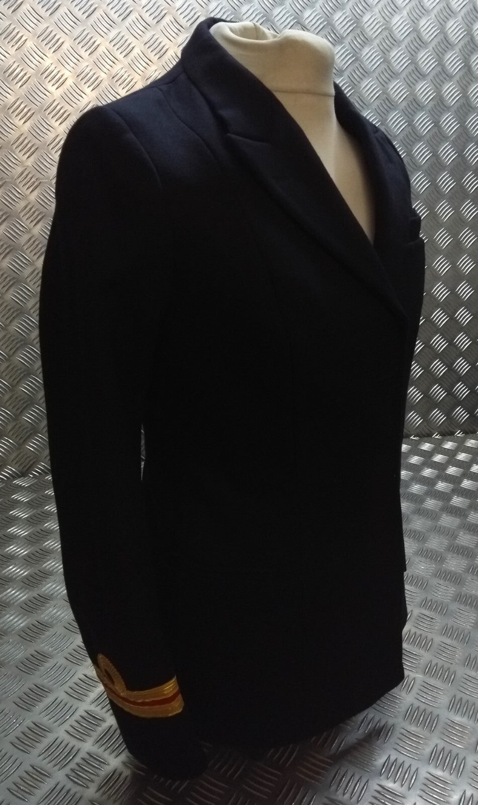 Royal Navy WRNS No1B Barathea Dress Jacket Lieutenant Medical Cuff Curls No Buttons Womans British Naval 88cm
